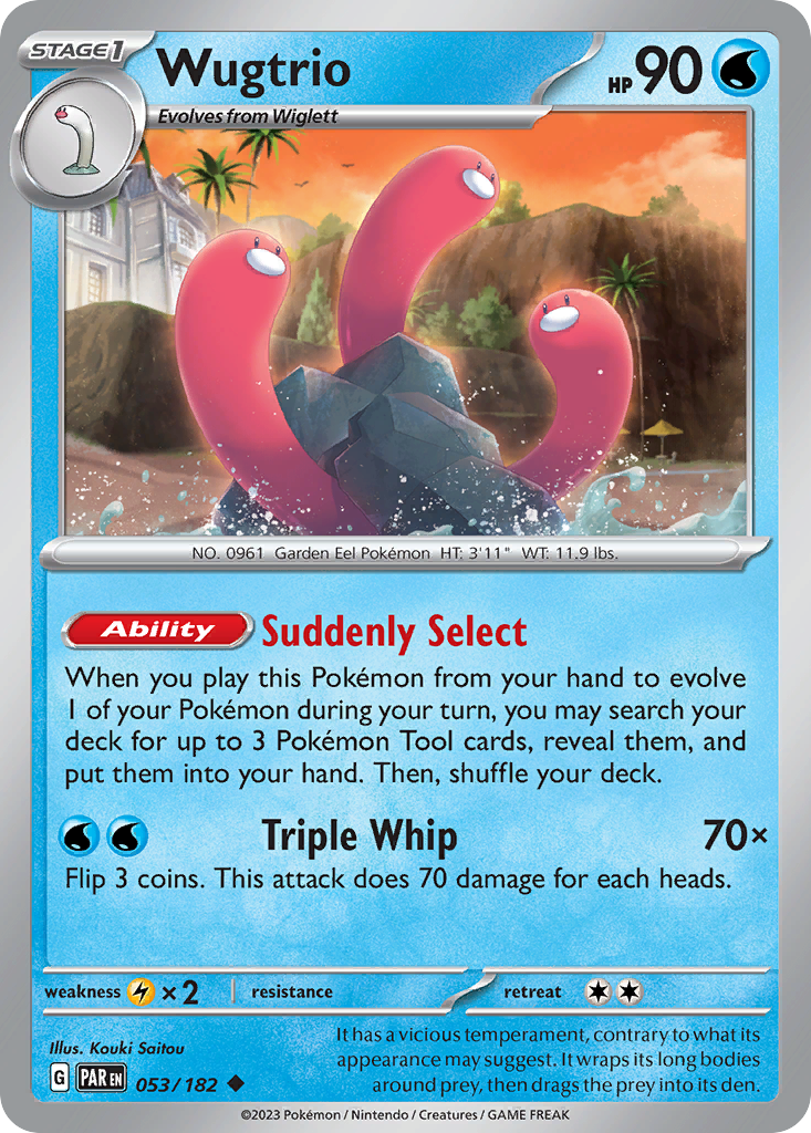 Wugtrio card