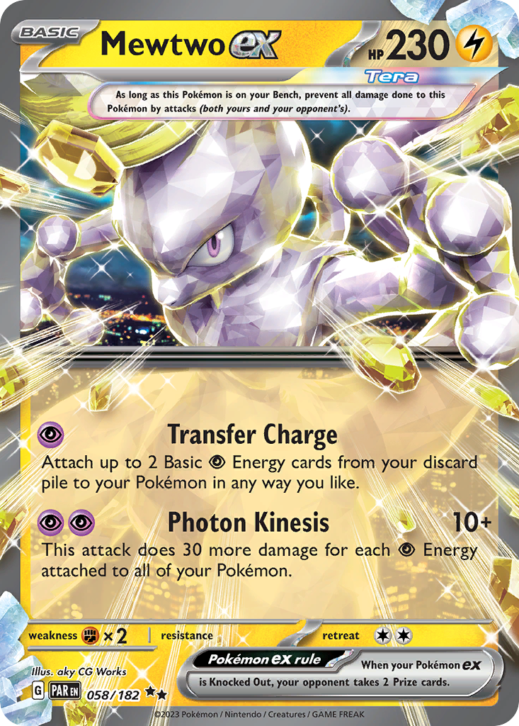 Mewtwo ex card