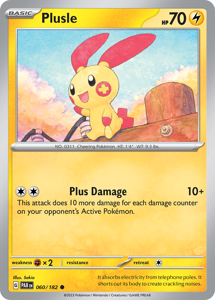 Plusle card