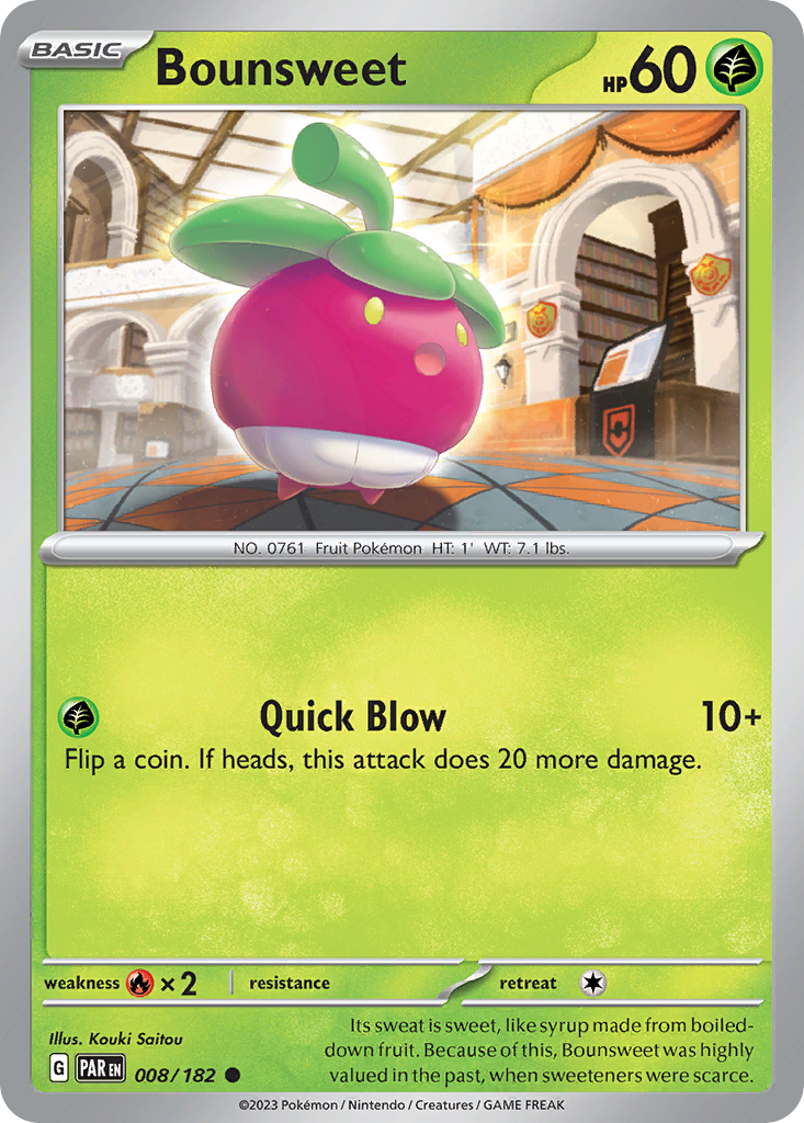 Bounsweet card