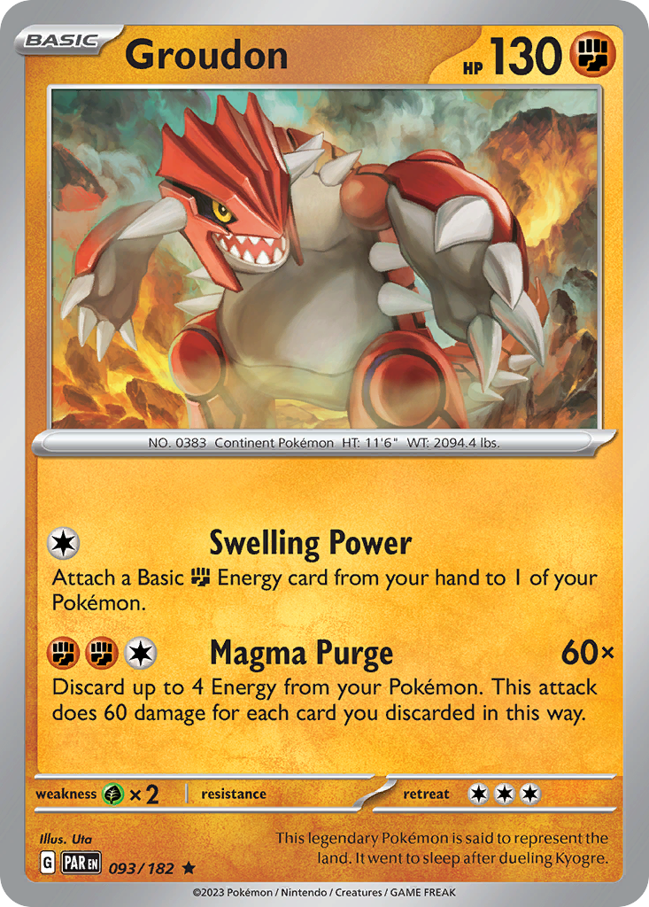 Groudon card