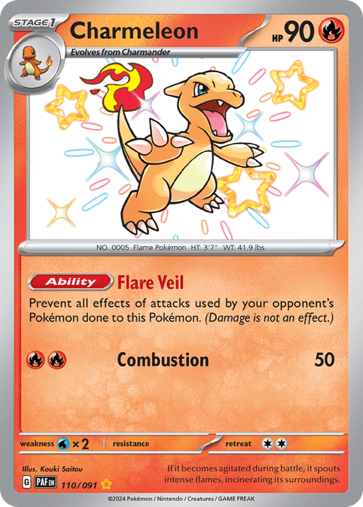 Charmeleon card