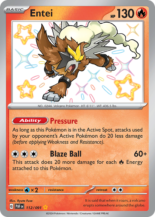 Entei card