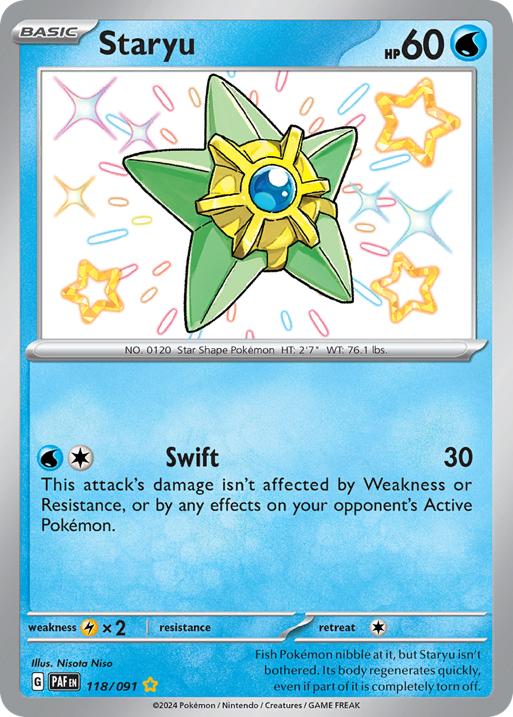 Staryu card