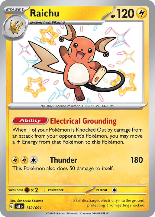 Raichu card