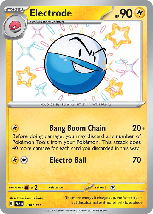 Electrode card