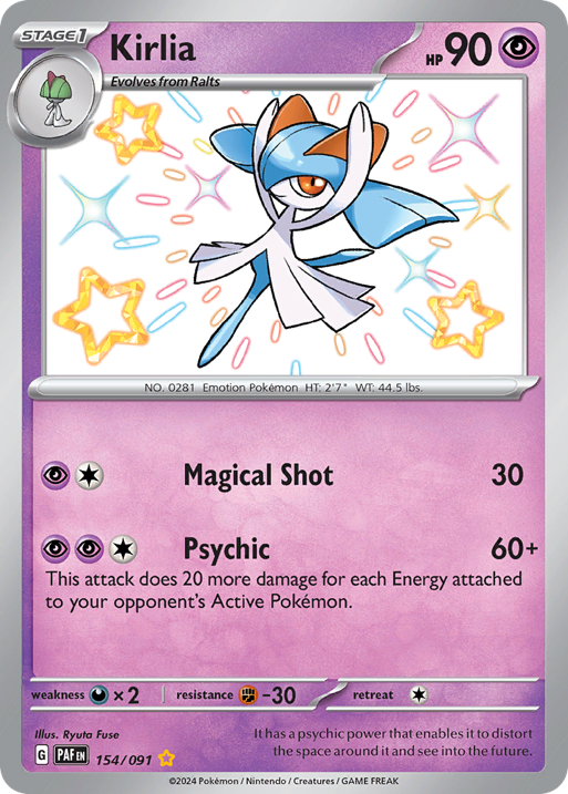 Kirlia card