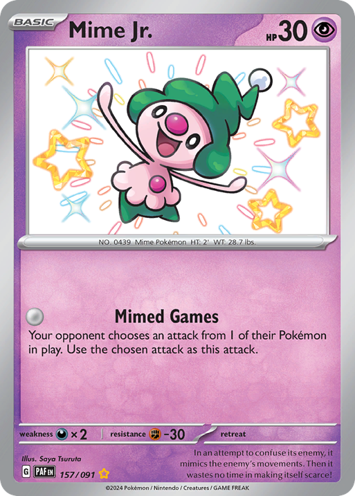 Mime Jr. card