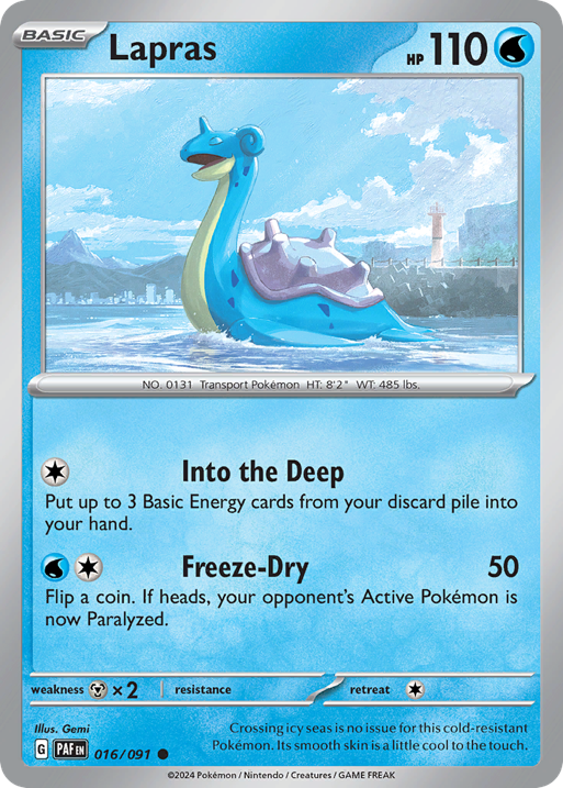 Lapras card