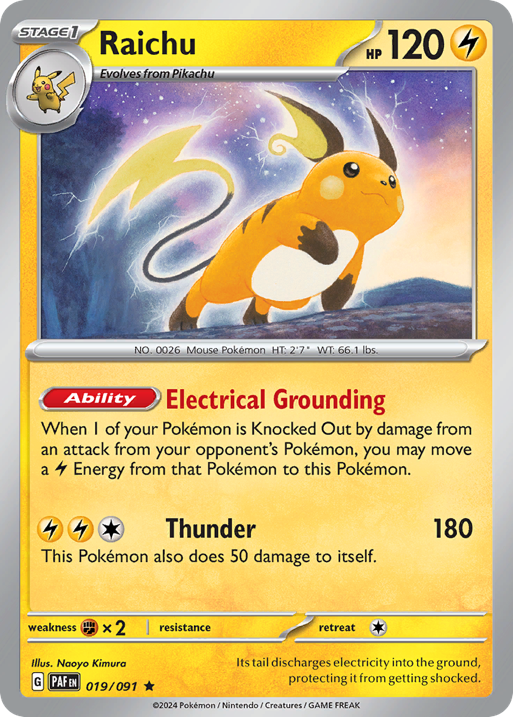 Raichu card