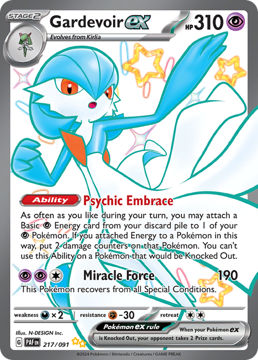 Gardevoir ex card