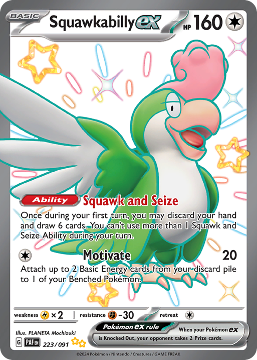 Squawkabilly ex card