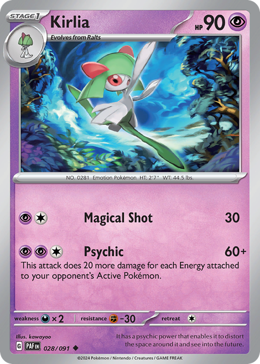 Kirlia card