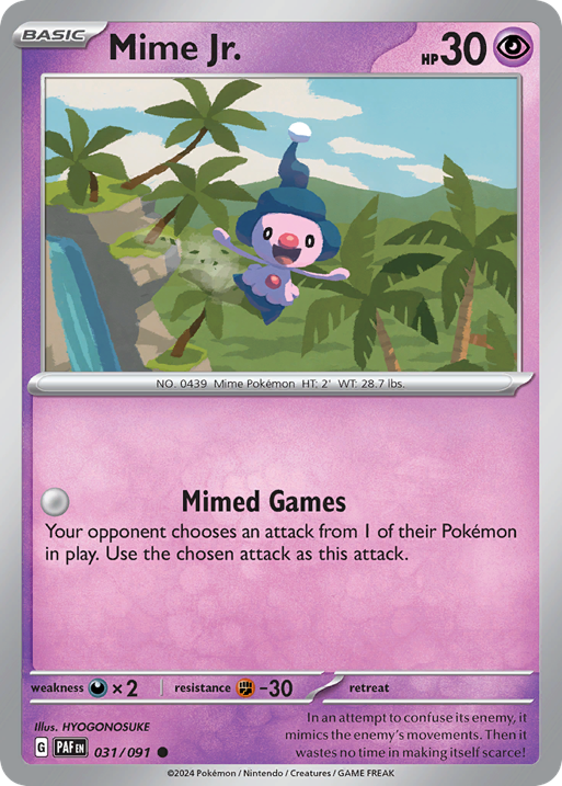 Mime Jr. card