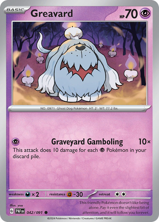 Greavard card