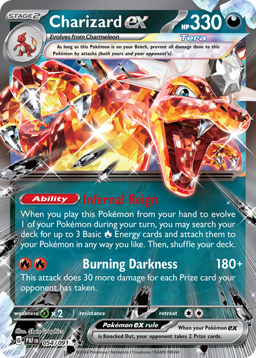 Charizard ex card