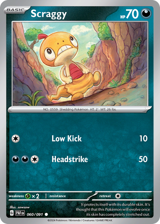 Scraggy card