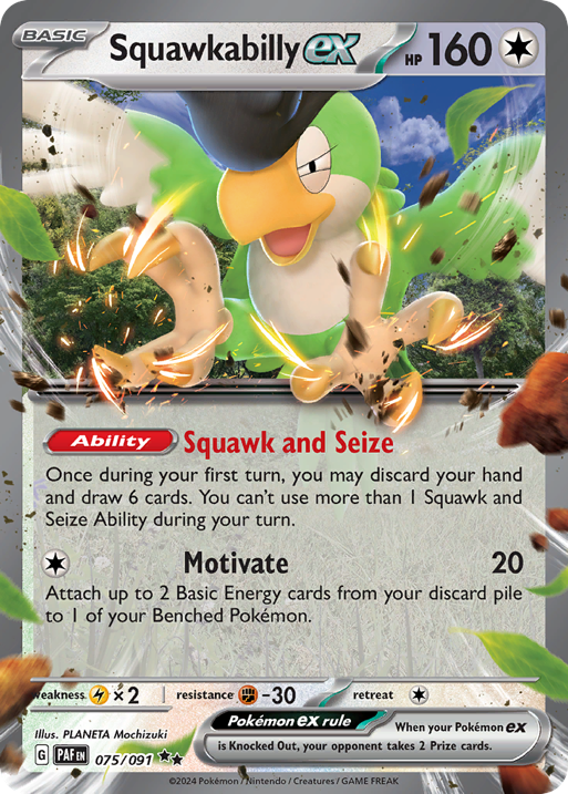 Squawkabilly ex card