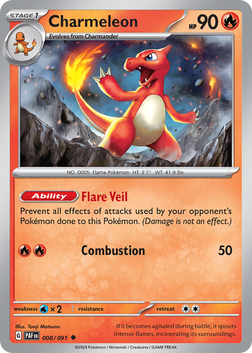 Charmeleon card