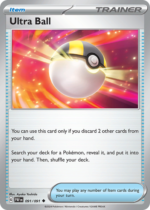 Ultra Ball card