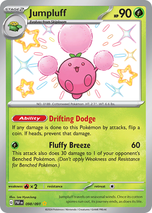 Jumpluff card