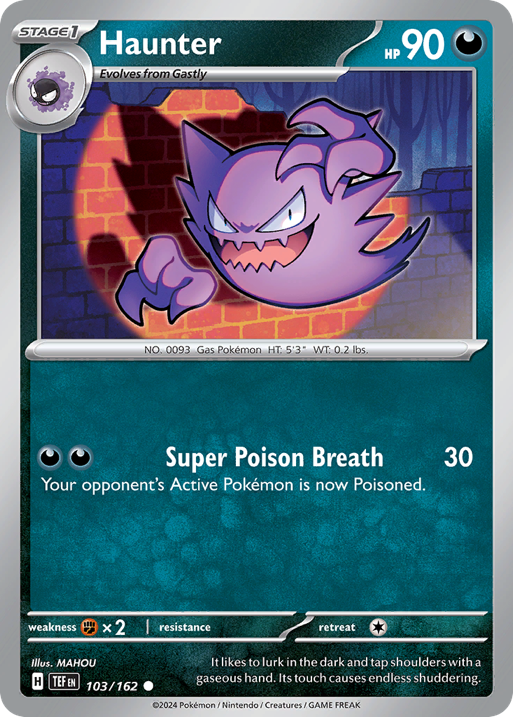 Haunter card