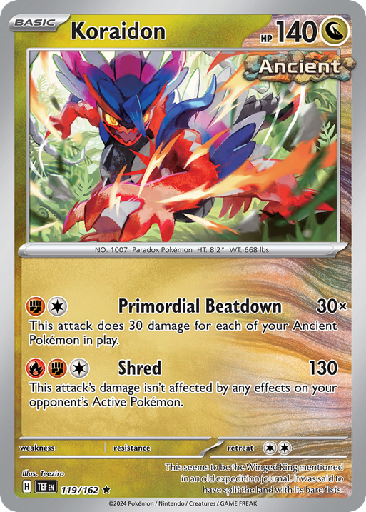 Koraidon card