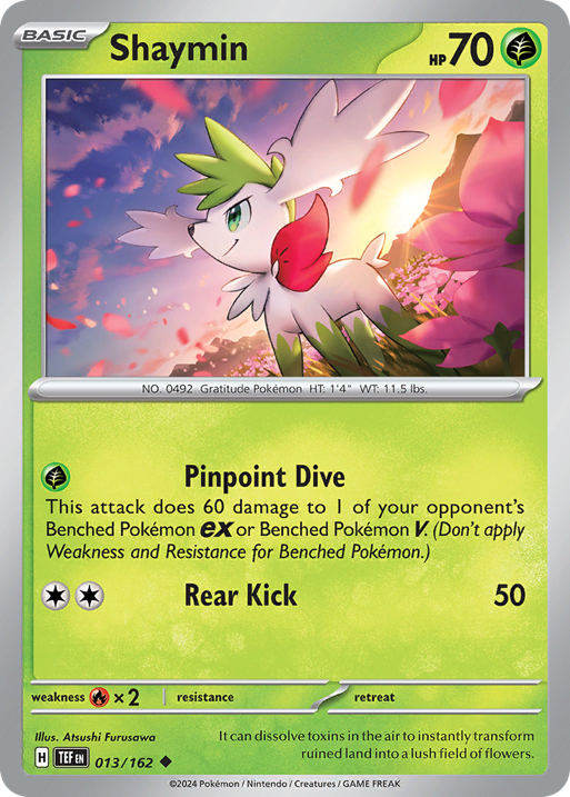 Shaymin card