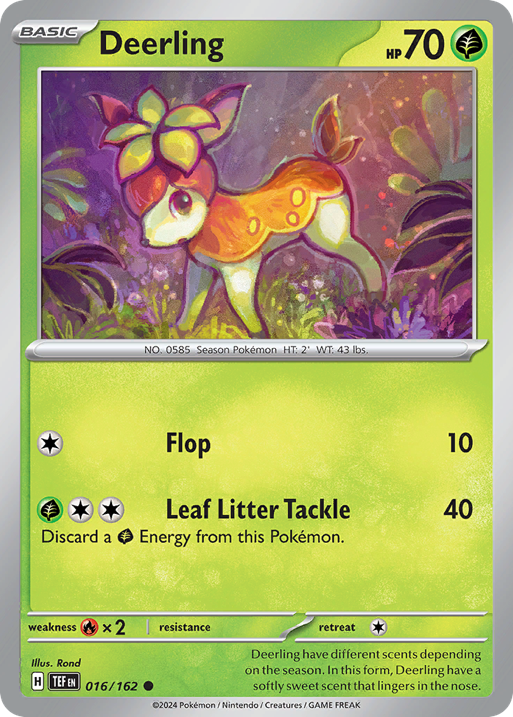 Deerling card