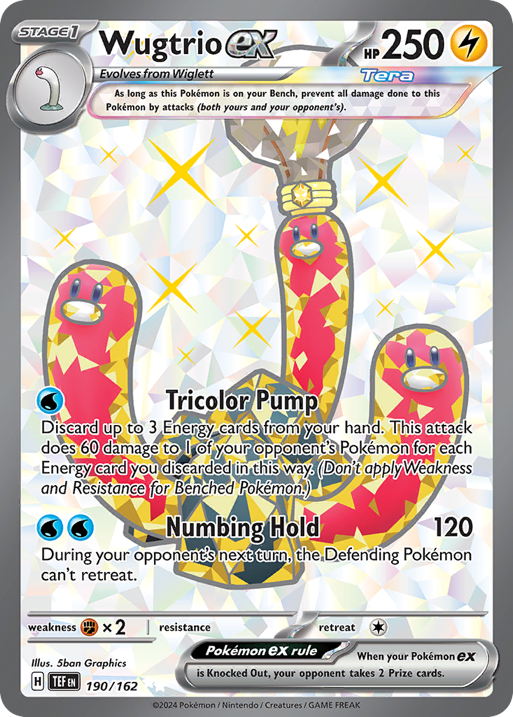 Wugtrio ex card