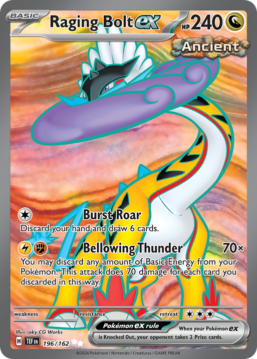 Raging Bolt ex card