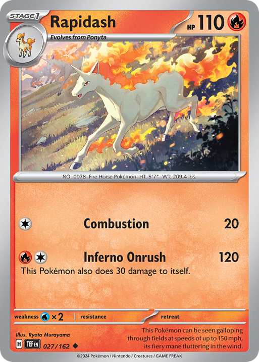 Rapidash card