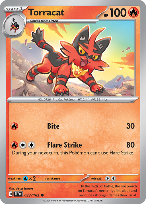 Torracat card