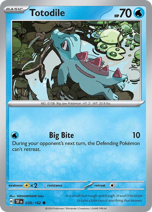 Totodile card