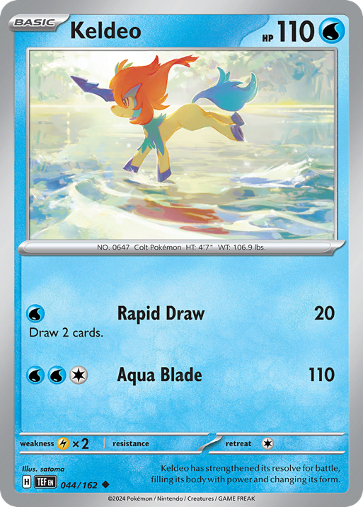 Keldeo card