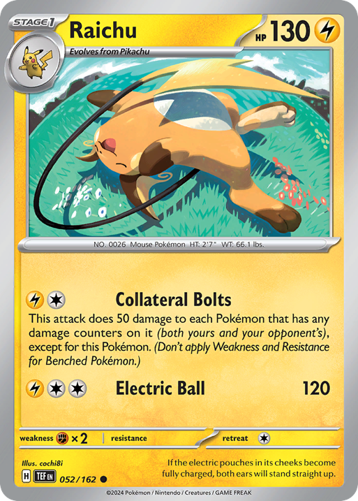 Raichu card