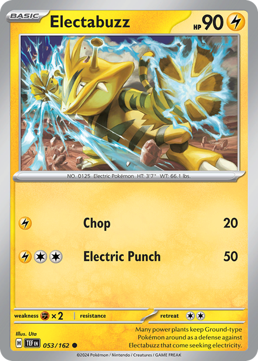 Electabuzz card