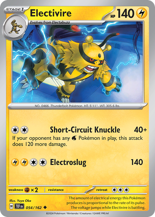 Electivire card