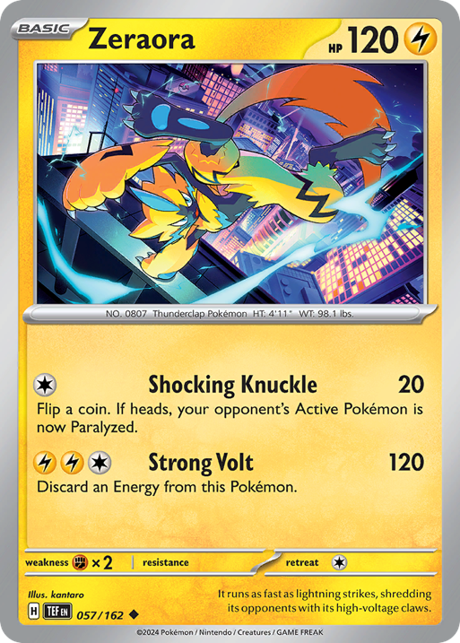 Zeraora card