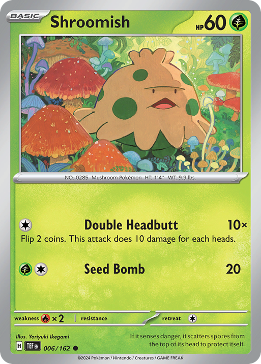 Shroomish card