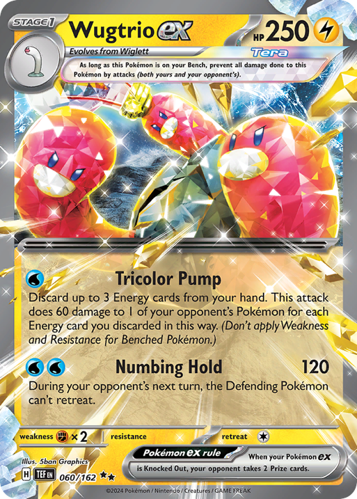 Wugtrio ex card