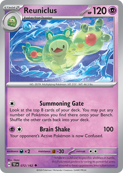 Reuniclus card