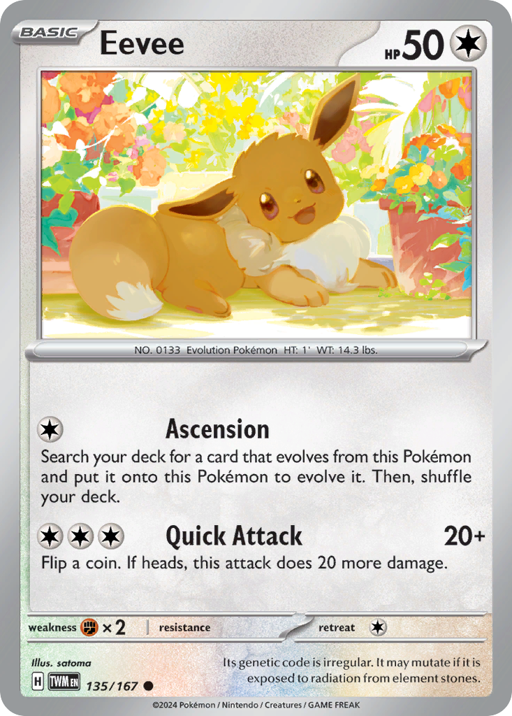 Eevee card