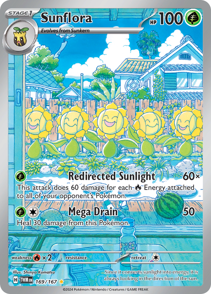 Sunflora card