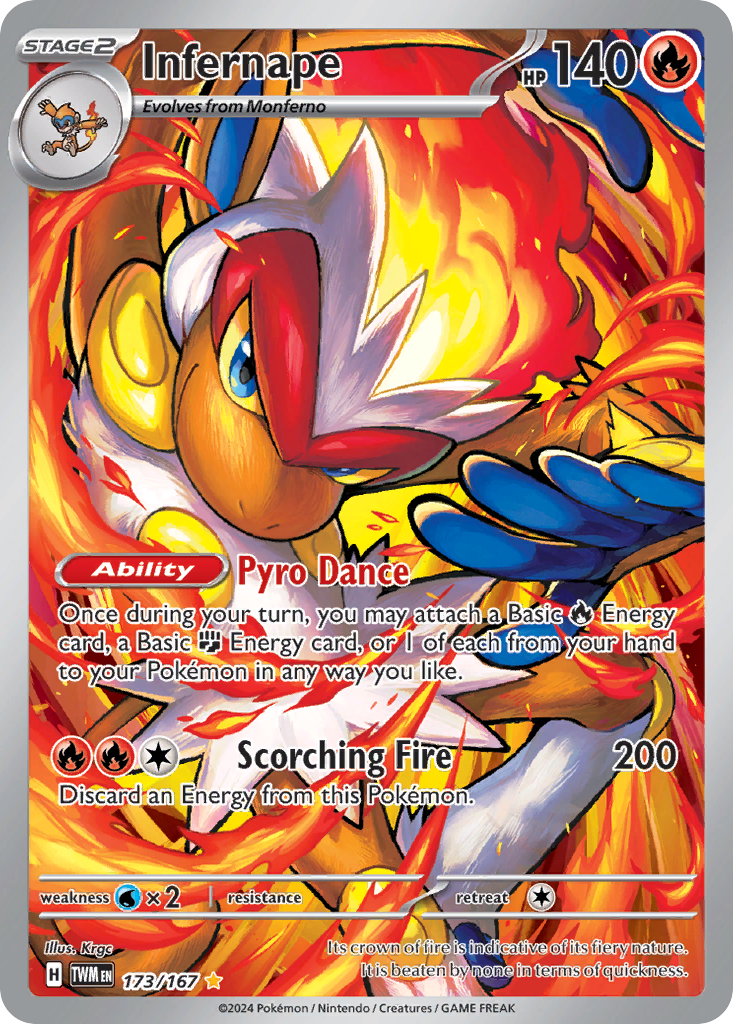 Infernape card