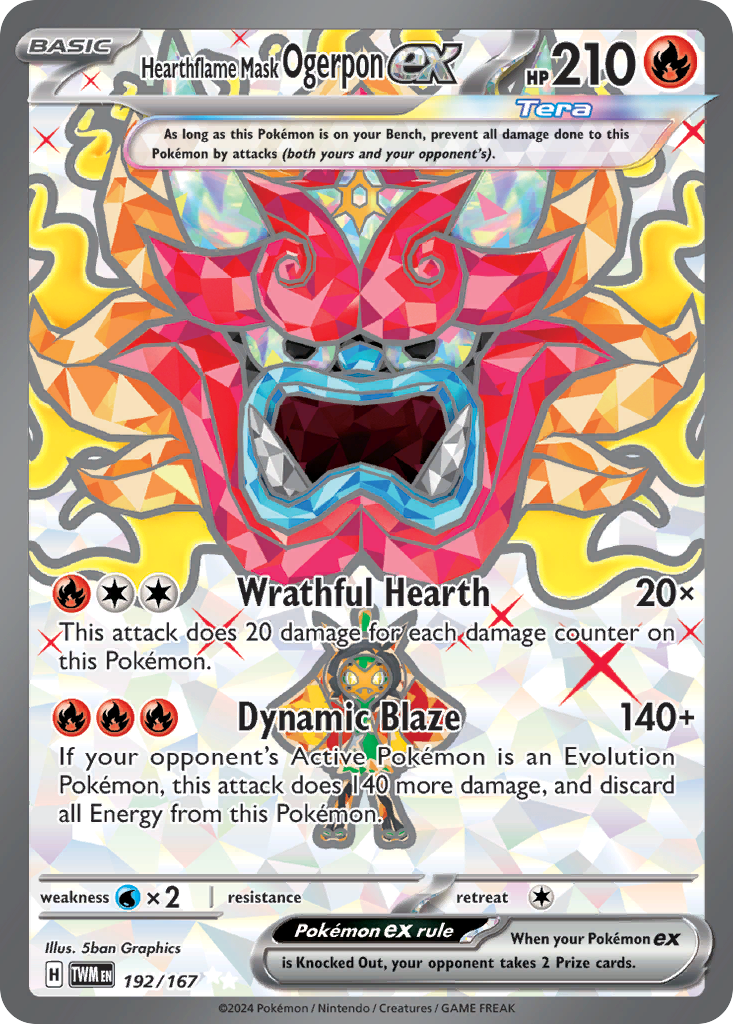 Hearthflame Mask Ogerpon ex card