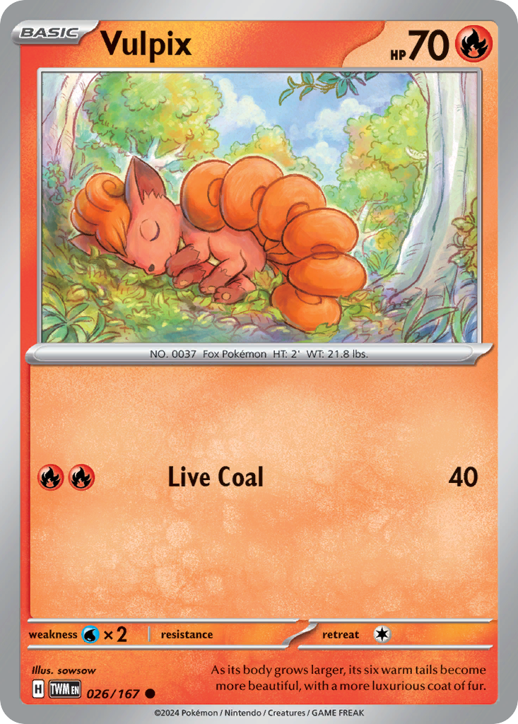 Vulpix card