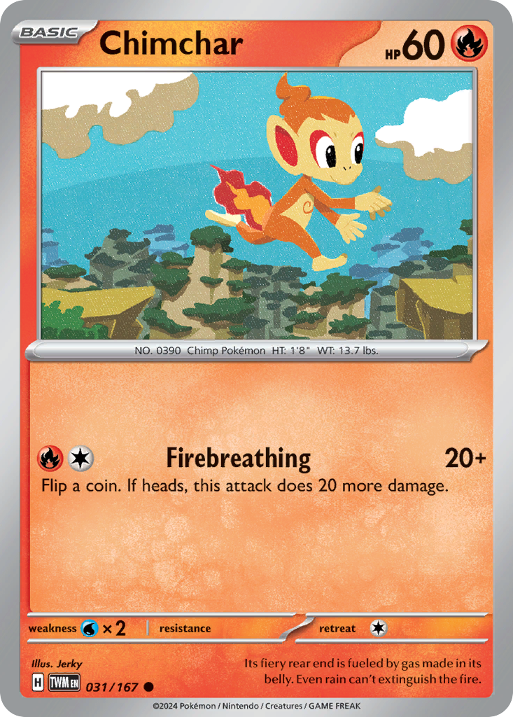 Chimchar card