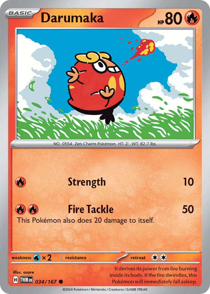 Darumaka card