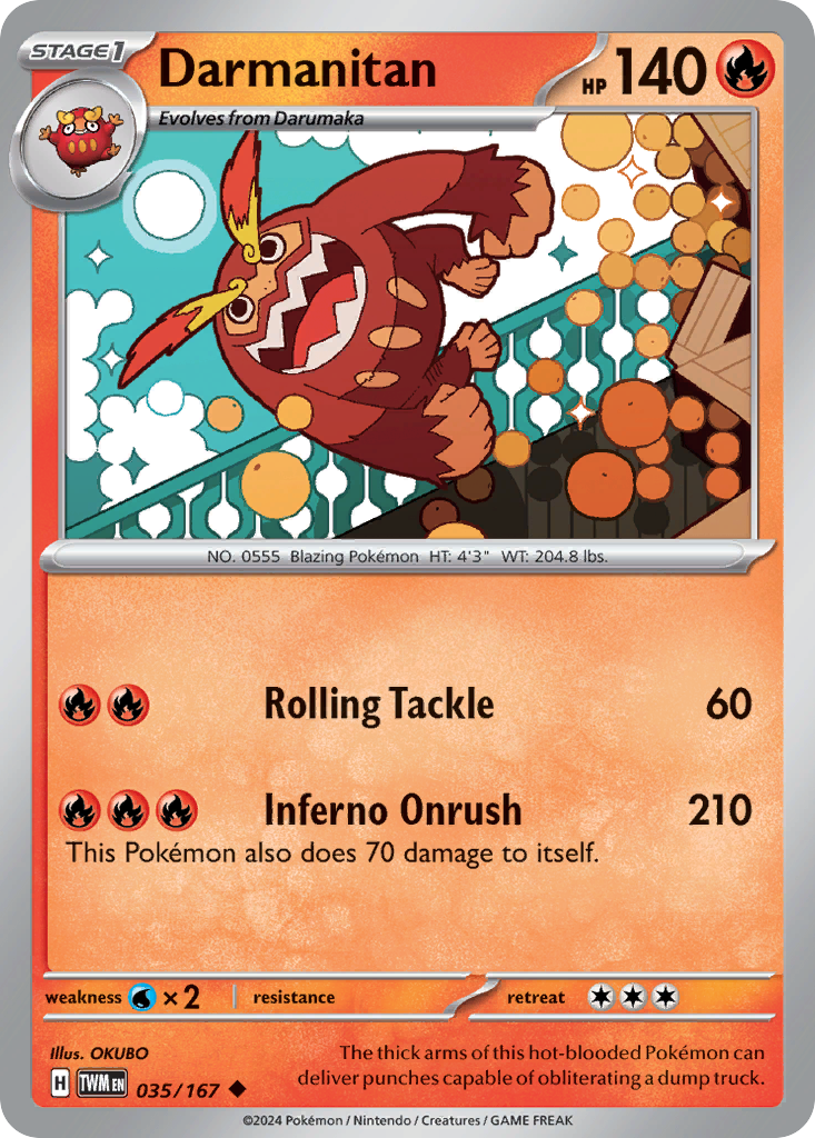 Darmanitan card